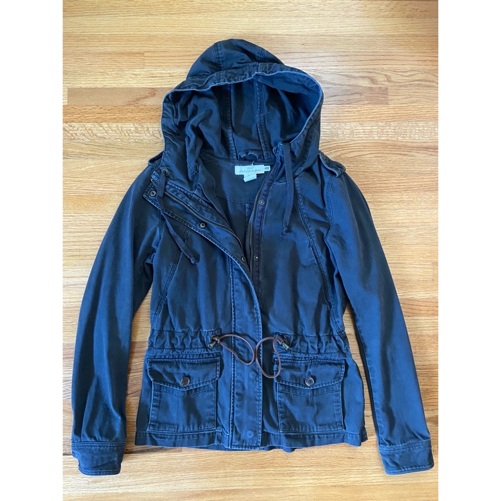 H&M women’s navy cargo jacket, size 4